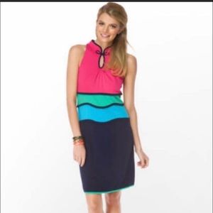 Lilly Pulitzer Marci Colorblock Dress Size XS